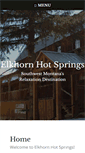 Mobile Screenshot of elkhornhotsprings.com